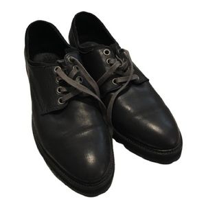 All Saints Mens Sz 13/14 Leather Oxfords